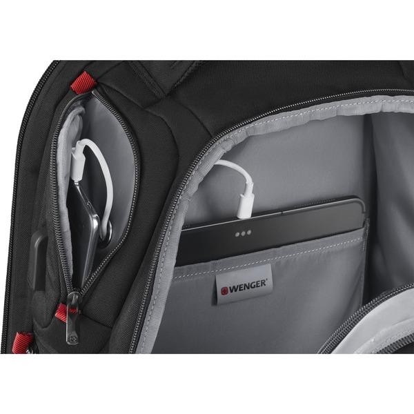 Wenger PlayerOne, Rucksack (schwarz, bis 43,9 cm (17,3")